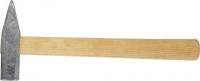 Молоток «НИЗ» оцинкованный с деревянной рукояткой, 400гр.