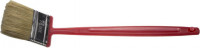 Кисть плоская ЗУБР "БСГ-52", удлиненная с быстросъемной головой, натуральная щетина, пластмассовая ручка, 75 мм