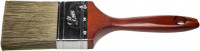 Кисть плоская STAYER "LASUR - LUX", деревянная ручка, смешанная щетина, 63 мм