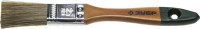 Кисть плоская ЗУБР "ЛАЗУРЬ-МАСТЕР", смешанная щетина, деревянная ручка, 25 мм