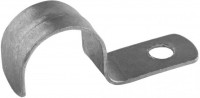 Скобы СВЕТОЗАР металлические для крепления металлорукава d=15 мм, однолапковые, 100шт