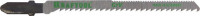 Полотна KRAFTOOL для эл/лобзика, Cr-V, по дереву, фанере, ламинату, фигурный рез, EU-хвост., шаг 2,5мм, 75мм, 5шт