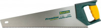 Ножовка KRAFTOOL «Pro» "PREMIUM", универс, закален зуб, двухкомп пластик ручка, для ламинир панелей и ДСП, 7 TPI, 450 мм