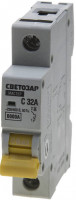 Выключатель автоматический СВЕТОЗАР 1-полюсный, 40 A, "B", откл. сп. 6 кА, 230 / 400 В