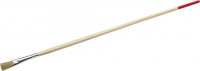 Кисть круглая тонкая STAYER "UNIVERSAL-STANDARD", светлая натуральная щетина, деревянная ручка, №2 x 5 мм