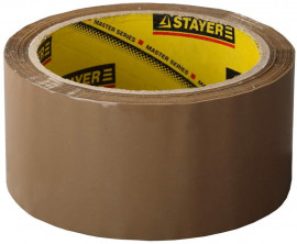 Лента STAYER «Master» клеящая, коричневая, толщина 45 мк, 48мм х 60м - Лента STAYER «Master» клеящая, коричневая, толщина 45 мк, 48мм х 60м