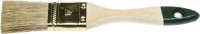 Кисть плоская STAYER "LASUR-STANDARD", смешанная (натуральная и искусственная) щетина, деревянная ручка, 38 мм