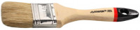 Кисть плоская STAYER "UNIVERSAL-EURO", светлая натуральная щетина, деревянная ручка, 20 мм