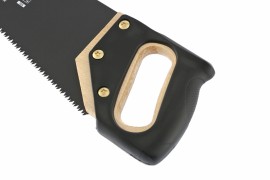 Ножовка по дереву, 550 мм, 7-8 TPI, зуб-3D, каленный зуб, тефлоновое покрытие, деревянная рукоятка. MATRIX - Ножовка по дереву, 550 мм, 7-8 TPI, зуб-3D, каленный зуб, тефлоновое покрытие, деревянная рукоятка. MATRIX