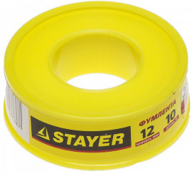 Фумлента STAYER «Master», плотность 0,40 г/см3, 0,075ммх12ммх10м - Фумлента STAYER «Master», плотность 0,40 г/см3, 0,075ммх12ммх10м