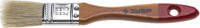 Кисть плоская ЗУБР "УНИВЕРСАЛ-МАСТЕР", натуральная щетина, деревянная ручка, 25 мм