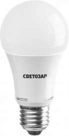 Лампа СВЕТОЗАР светодиодная "LED technology", цоколь E27(«Стандарт»), яркий белый свет (4000К), 220В, 8Вт (60) - Лампа СВЕТОЗАР светодиодная "LED technology", цоколь E27(«Стандарт»), яркий белый свет (4000К), 220В, 8Вт (60)