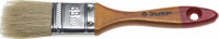Кисть плоская ЗУБР "УНИВЕРСАЛ-МАСТЕР", натуральная щетина, деревянная ручка, 38 мм