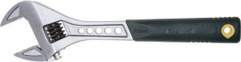 Ключ разводной KRAFTOOL, Сr-V, двухкомпонентная рукоятка, 10" / 250мм - Ключ разводной KRAFTOOL, Сr-V, двухкомпонентная рукоятка, 10" / 250мм