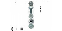Трос ЗУБР стальной, DIN 3055, оцинкованная сталь, синтетическая сердцевина, d=3мм, L=200м