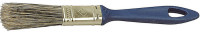 Кисть плоская ЗУБР "УНИВЕРСАЛ-ПРЕМИУМ" "КП-15", смешанная натуральная щетина, пластмассовая ручка, 20 мм