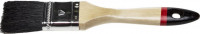 Кисть плоская STAYER "UNIVERSAL-EURO", чёрная натуральная щетина, деревянная ручка, 38 мм