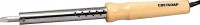 Электропаяльник СВЕТОЗАР "ТЕРМИТ", деревянная рукоятка, жало "LONG LIFE", форма клин, 100Вт