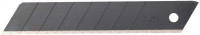 Лезвие OLFA BLACK MAX сегментированное, 8 сегментов, 18х100х0,5 мм, 50шт
