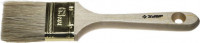 Кисть плоская ЗУБР "УНИВЕРСАЛ-ЭКСПЕРТ", натуральная щетина, деревянная ручка, 63 мм