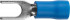 Наконечник СВЕТОЗАР для кабеля,изолированный,с вилкой,синий, вн. d 4,3 мм,под болт 6 мм,провод 1,5-2,5 мм2, 27А,10шт - Наконечник СВЕТОЗАР для кабеля,изолированный,с вилкой,синий, вн. d 4,3 мм,под болт 6 мм,провод 1,5-2,5 мм2, 27А,10шт