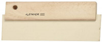 Шпатель STAYER «Master» для фуговки, резиновый белый, 200 мм
