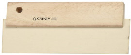 Шпатель STAYER «Master» для фуговки, резиновый белый, 200 мм - Шпатель STAYER «Master» для фуговки, резиновый белый, 200 мм