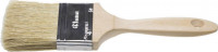 Кисть плоская STAYER "UNIVERSAL-LUX", светлая натуральная щетина, деревянная ручка, 63 мм