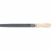 Напильник, 300 мм, плоский, деревянная ручка СИБРТЕХ