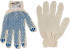 Перчатки трикотажные DEXX, 7 класс, х/б, с защитой от скольжения - Перчатки трикотажные DEXX, 7 класс, х/б, с защитой от скольжения
