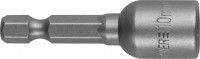 Бита STAYER «Profi» с торцовой головкой, "Нат-драйвер", магнитная, тип хвостовика - E 1/4", длина 48 мм, 10мм, 1шт