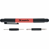 Ручка-отвертка с комбинированными битами для точных работ,PH0, PH000; SL 1.5, SL 3 CrV Matrix