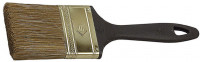 Кисть ЗУБР "КП-14" плоская, смешанная щетина, пластмассовая рукоятка, 63 мм