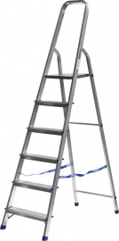 Лестница-стремянка СИБИН алюминиевая 124 см - Лестница-стремянка СИБИН алюминиевая 124 см