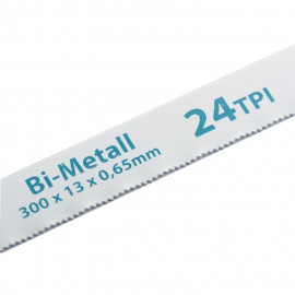 Полотна для ножовки по металлу, 300 мм, 24TPI, BIM, 2 шт. GROSS - Полотна для ножовки по металлу, 300 мм, 24TPI, BIM, 2 шт. GROSS