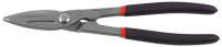 Ножницы ЗУБР «Мастер» по металлу, цельнокованые, хромованадиевая сталь, обливные рукоятки, прямые, 250 мм