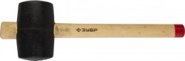 Киянка ЗУБР «Мастер» резиновая с деревянной ручкой, 0,68кг, 75мм - Киянка ЗУБР «Мастер» резиновая с деревянной ручкой, 0,68кг, 75мм