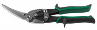 Ножницы ЗУБР «Эксперт» по металлу, Сr-Mo, левые удлиненные, прямой и левый проходной рез, 280 мм