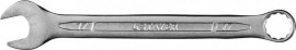 Ключ гаечный комбинированный, Cr-V сталь, хромированный, 17мм - Ключ гаечный комбинированный, Cr-V сталь, хромированный, 17мм