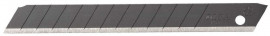 Лезвия OLFA сегментированные BLACK MAX, 9х80х0,38 мм, 13 сегментов, 50шт - Лезвия OLFA сегментированные BLACK MAX, 9х80х0,38 мм, 13 сегментов, 50шт