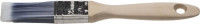 Кисть плоская STAYER "AQUA-LUX", искусственная щетина, неокрашенная профессиональная деревянная ручка, 25 мм
