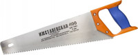 Ножовка «Иж» «Премиум» по дереву с двухкомпонентной пластиковой рукояткой, шаг 4 мм, 400 мм