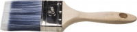 Кисть плоская STAYER "AQUA-LUX", искусственная щетина, неокрашенная профессиональная деревянная ручка, 63 мм