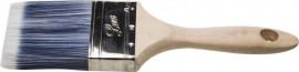 Кисть плоская STAYER "AQUA-LUX", искусственная щетина, неокрашенная профессиональная деревянная ручка, 63 мм - Кисть плоская STAYER "AQUA-LUX", искусственная щетина, неокрашенная профессиональная деревянная ручка, 63 мм