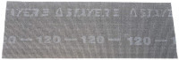 Шлифовальная сетка STAYER «Profi» абразивная, водостойкая № 120, 115х280мм, 3 листа