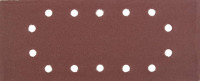 Лист шлифовальный универсальный STAYER «Master» на зажимах, 14 отверстий по периметру, для ПШМ, Р320, 115х280мм, 5шт