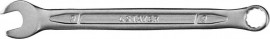 Ключ гаечный комбинированный, Cr-V сталь, хромированный, 9мм - Ключ гаечный комбинированный, Cr-V сталь, хромированный, 9мм
