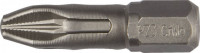 Биты KRAFTOOL «ЕХPERT» торсионные кованые, обточенные, Cr-Mo сталь, тип хвостовика C 1/4", PH2, 25мм, 2шт