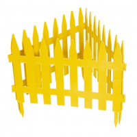 Забор декоративный "Рейка" 28 х 300 см., желтый PALISAD Россия