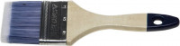 Кисть плоская STAYER "AQUA-STANDARD", искусственная щетина, деревянная ручка, 75 мм